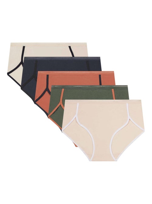 Lot de 5 Boxers Coton Dim x Inès de La Fressange - Kiabi