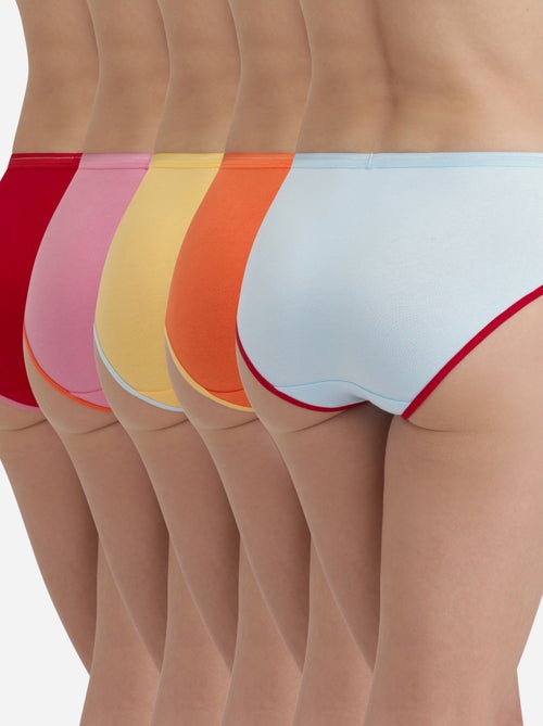 Lot de 5 Boxers Coton Dim x Inès de La Fressange - Kiabi