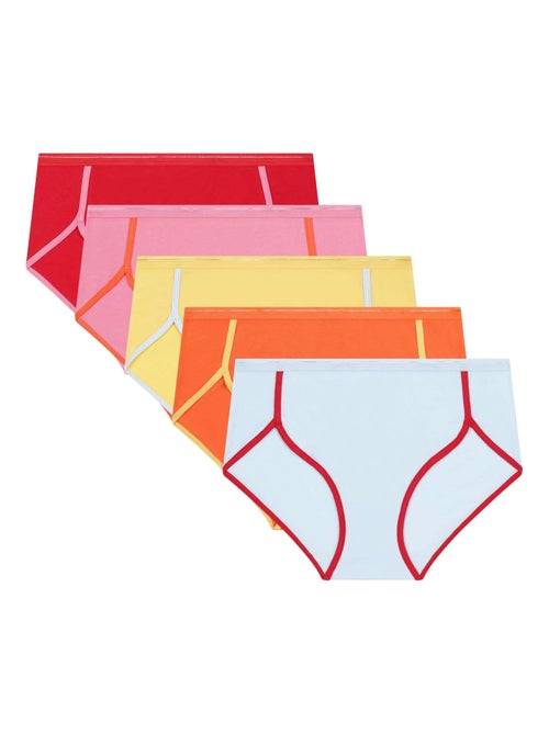 Lot de 5 Boxers Coton Dim x Inès de La Fressange - Kiabi