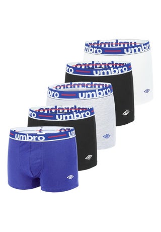 Lot de 5 Boxers coton homme Class Umbro