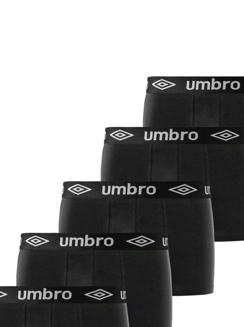 Lot de 5 Boxers coton homme Umbro - Kiabi