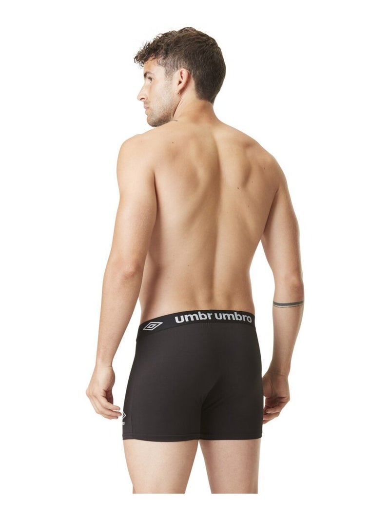 Lot de 5 Boxers coton homme Umbro Noir - Kiabi