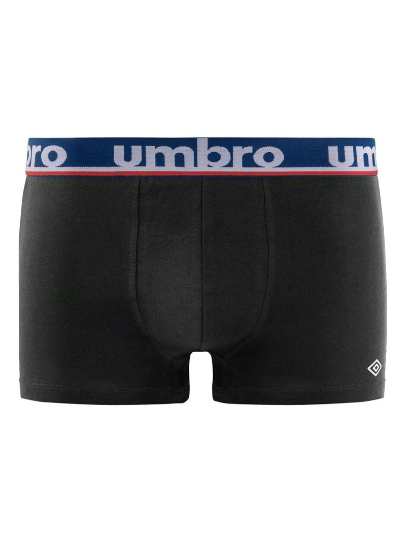 Lot de 5 Boxers coton homme Umbro Noir - Kiabi