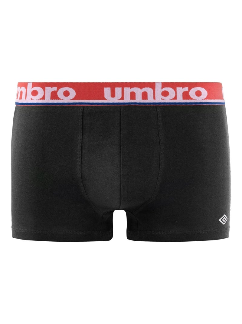 Lot de 5 Boxers coton homme Umbro Noir - Kiabi