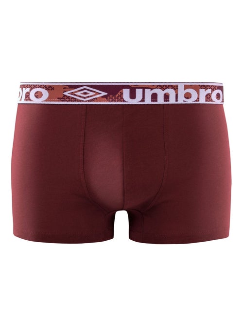Lot de 5 Boxers coton homme Uni Umbro - Kiabi Lot de 5 Boxers coton homme Uni Umbro - Kiabi