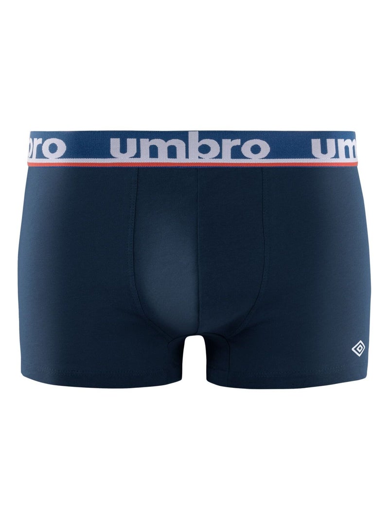 Lot de 5 Boxers coton homme uni Umbro Noir - Kiabi