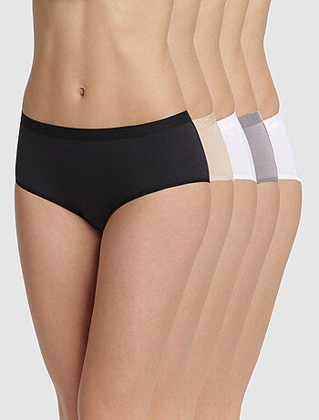 Lot de 5 Boxers Coton Les Pockets Coton