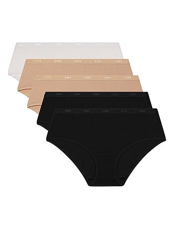 Lot de 5 boxers coton Les Pockets Ecodim