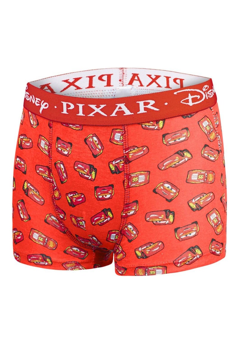 Lot de 5 Boxers coton petit garçon Cars Cars Rouge - Kiabi