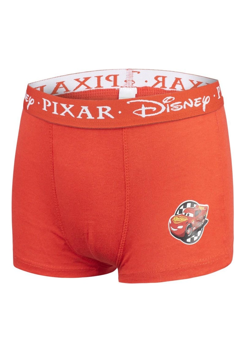 Lot de 5 Boxers coton petit garçon Cars Cars Rouge - Kiabi