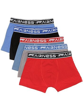 Lot de 5 Boxers Garçon Airness