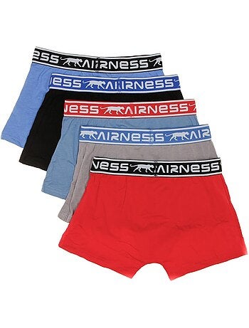 Lot de 5 Boxers Garçon Airness