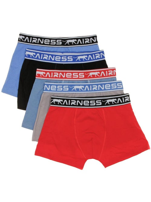 Lot de 5 Boxers Garçon Airness - Kiabi