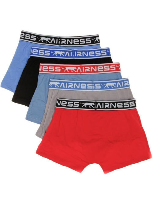 Lot de 5 Boxers Garçon Airness - Kiabi