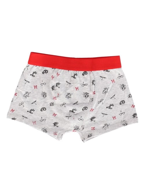 Lot de 5 boxers Harry Potter Warner 10/11 ans - Garçon - 95% Coton/5% Elasthanne - Kiabi