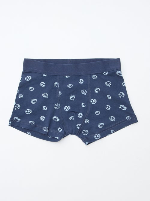 Lot de 5 boxers homme à motifs fantaisie - Kiabi