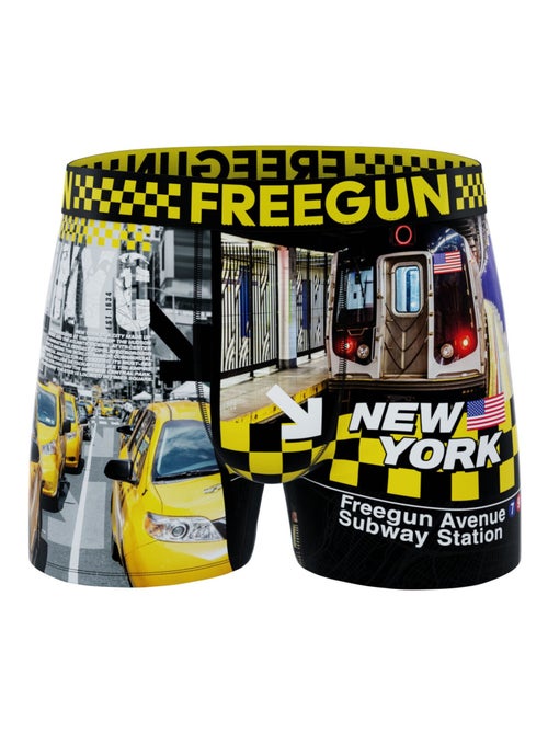 Lot de 5 boxers homme American Vibes  Freegun - Kiabi