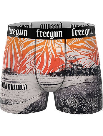 Lot de 5 boxers homme California Vibes Freegun