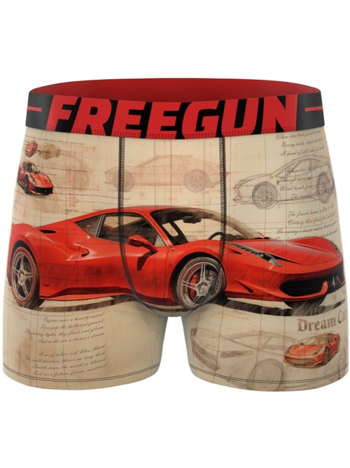 Lot de 5 boxers homme Cars Racing Freegun - Kiabi
