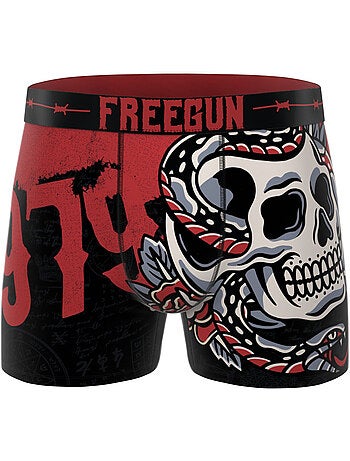 Lot de 5 boxers homme collection rock that freegun