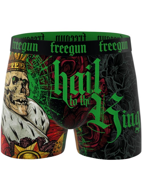 Lot de 5 boxers homme collection rock that freegun - Kiabi