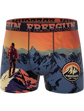 Lot de 5 boxers homme collection vintage winter freegun