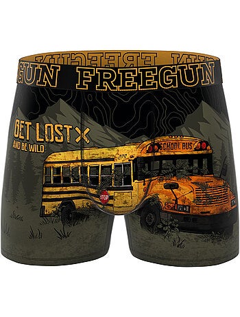 Lot de 5 boxers homme collection vintage winter freegun