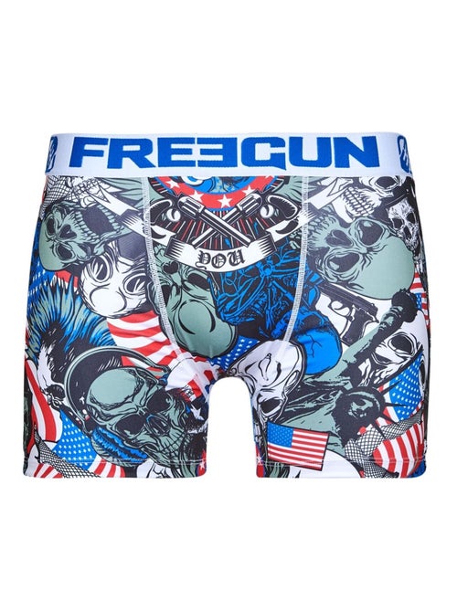 Lot de 5 Boxers homme Drapeaux Freegun - Kiabi