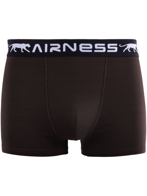 Lot de 5 boxers homme en coton ceinture colorée starter airness - Kiabi Lot de 5 boxers homme en coton ceinture colorée starter airness - Kiabi