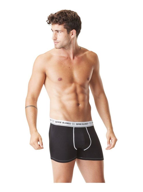 Lot de 5 boxers homme en coton Class Serge Blanco - Kiabi