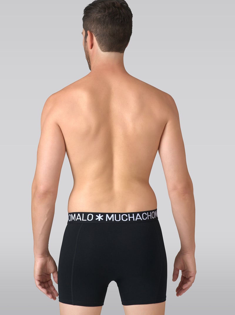 Lot de 5 boxers homme Muchachomalo Noir Bleu - Kiabi