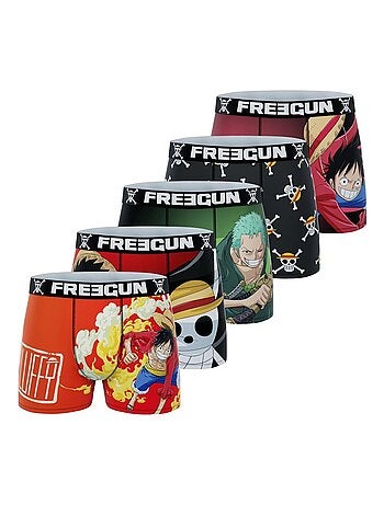 Lot de 5 boxers homme One piece Freegun