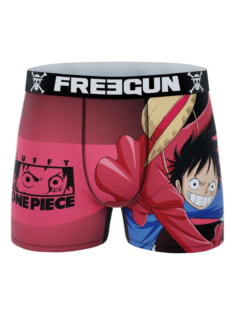 Lot de 5 boxers homme One piece Freegun Noir - Kiabi