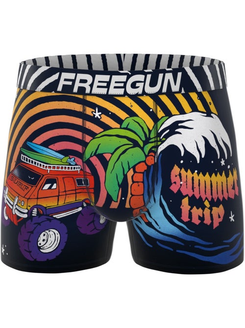 Lot de 5 boxers homme Retro Summer Freegun - Kiabi