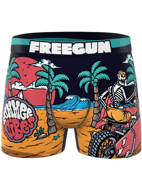 Lot de 5 boxers homme Retro Summer Freegun - Kiabi