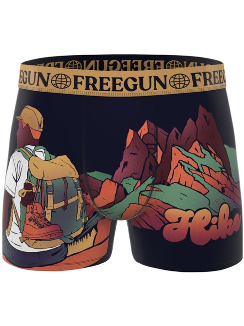 Lot de 5 boxers homme Retro Summer Freegun - Kiabi