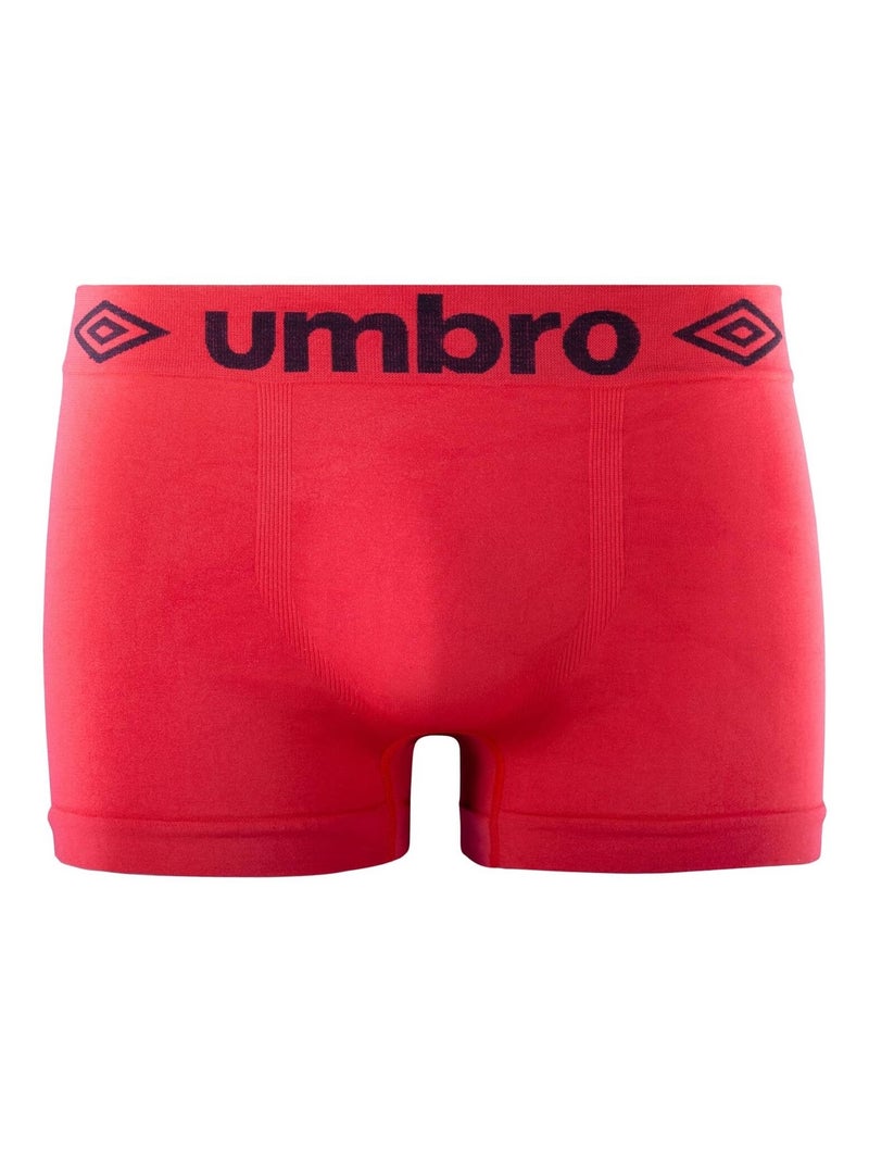 Lot de 5 Boxers homme sans couture Umbro Gris Noir - Kiabi