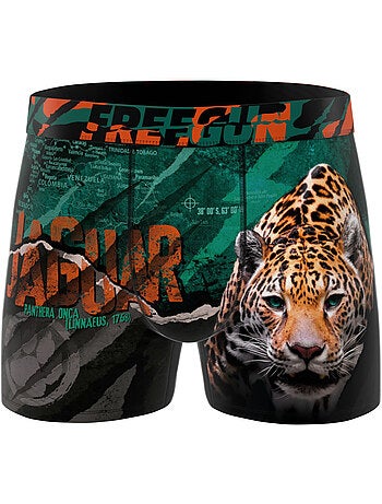 Lot de 5 boxers homme wild animals freegun