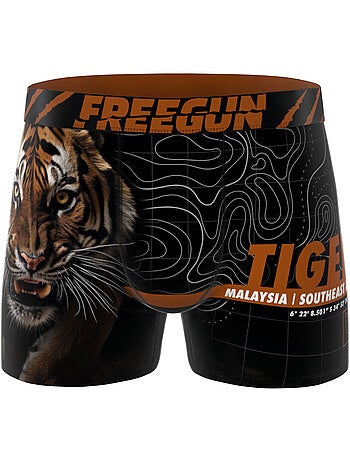 Lot de 5 boxers homme Wild Life Freegun
