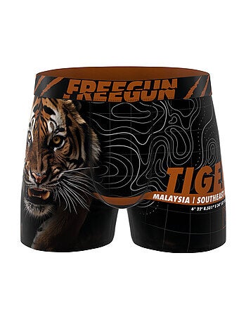 Lot de 5 boxers homme Wild Life Freegun