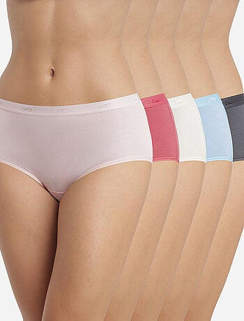 Lot de 5 Boxers Coton Les Pockets Coton