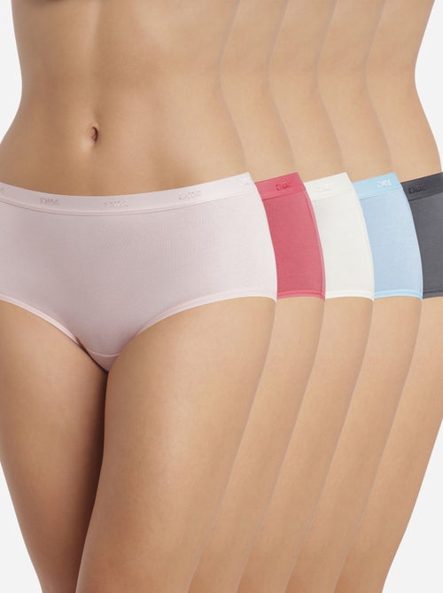 Lot de 5 Boxers Les Pockets Coton - Kiabi