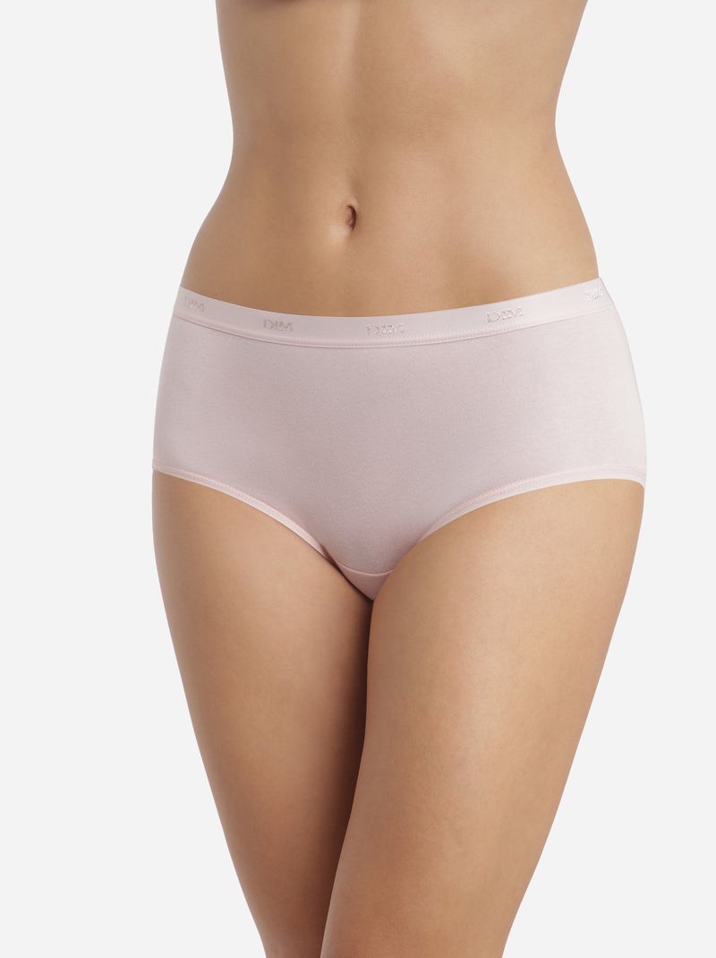 Lot de 5 Boxers Les Pockets Coton Beige - Kiabi