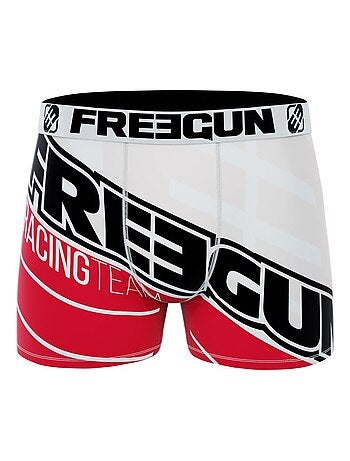 Lot de 5 Boxers microfibre Homme Racing Freegun