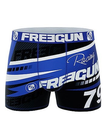 Lot de 5 Boxers microfibre Homme Racing Freegun