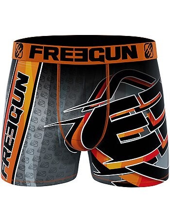 Lot de 5 Boxers microfibre Homme Racing Freegun