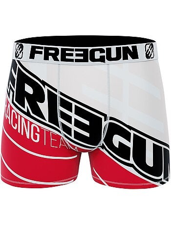 Lot de 5 Boxers microfibre Homme Racing Freegun