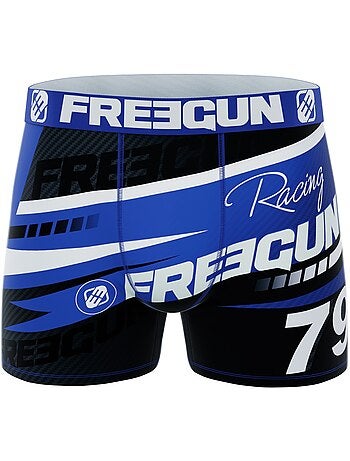Lot de 5 Boxers microfibre Homme Racing Freegun