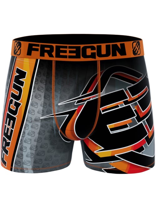 Lot de 5 Boxers microfibre Homme Racing Freegun - Kiabi