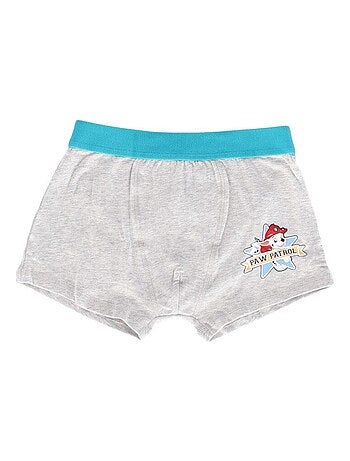 Lot de 5 boxers Pat Patrouille 8/9 ans - Garçon - 95% Coton/5% Elasthanne